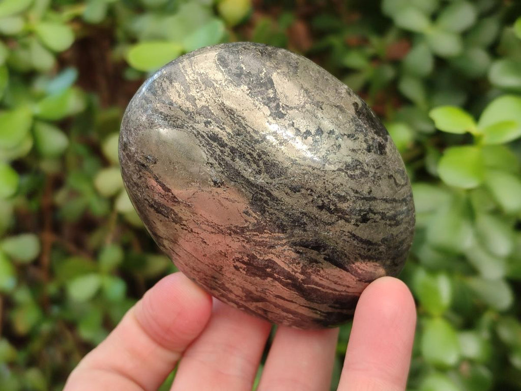 Polished Large Basalt Pharaoh Stone Galets x 3 From Iron Duke Mine, Zimbabwe - Toprock Gemstones and Minerals 