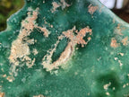Polished On One Side Mtorolite Chrysoprase Slices x 3 From Mutorashanga, Zimbabwe - Toprock Gemstones and Minerals 