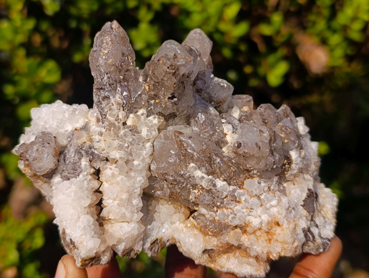 Natural Large Calcite Cluster Specimens x 2 From Albert's Mountain, Lesotho - Toprock Gemstones and Minerals 