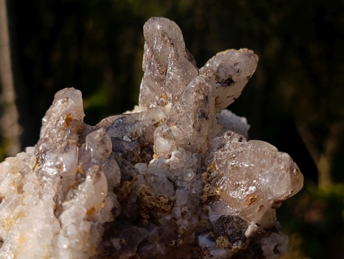 Natural Large Calcite Cluster Specimens x 2 From Albert's Mountain, Lesotho - Toprock Gemstones and Minerals 