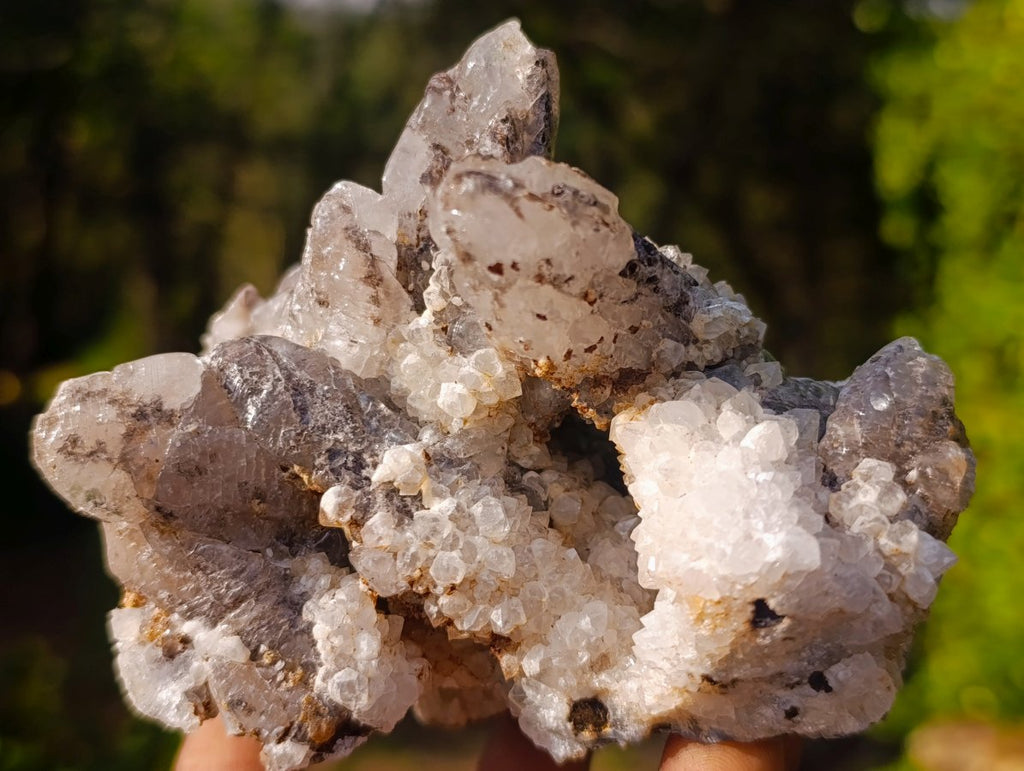 Natural Large Calcite Cluster Specimens x 2 From Albert's Mountain, Lesotho - Toprock Gemstones and Minerals 