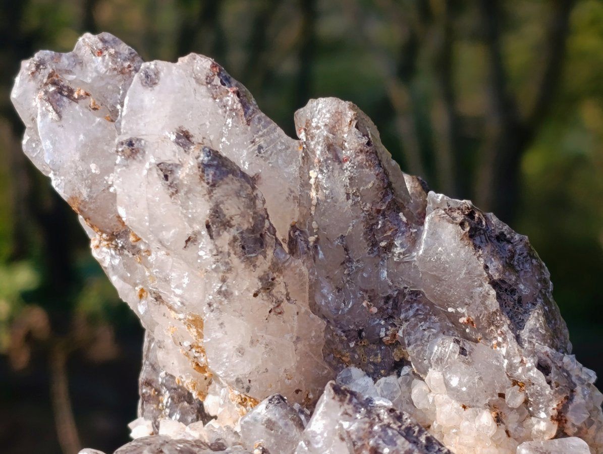 Natural Large Calcite Cluster Specimens x 2 From Albert's Mountain, Lesotho - Toprock Gemstones and Minerals 