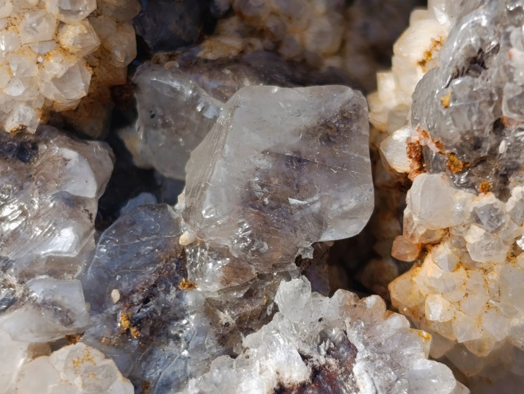 Natural Large Calcite Cluster Specimens x 2 From Albert's Mountain, Lesotho - Toprock Gemstones and Minerals 