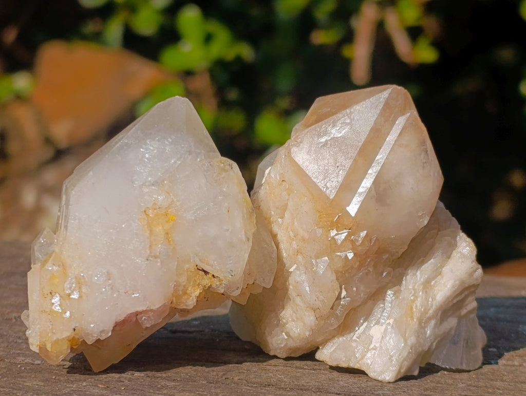 Natural Cascading "Anananas" Candle Quartz Clusters x 12 From Antsirabe, Madagascar - Toprock Gemstones and Minerals 