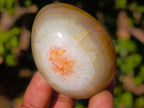 Polished Carnelian Agate Gemstone Eggs x 12 From Madagascar - Toprock Gemstones and Minerals 