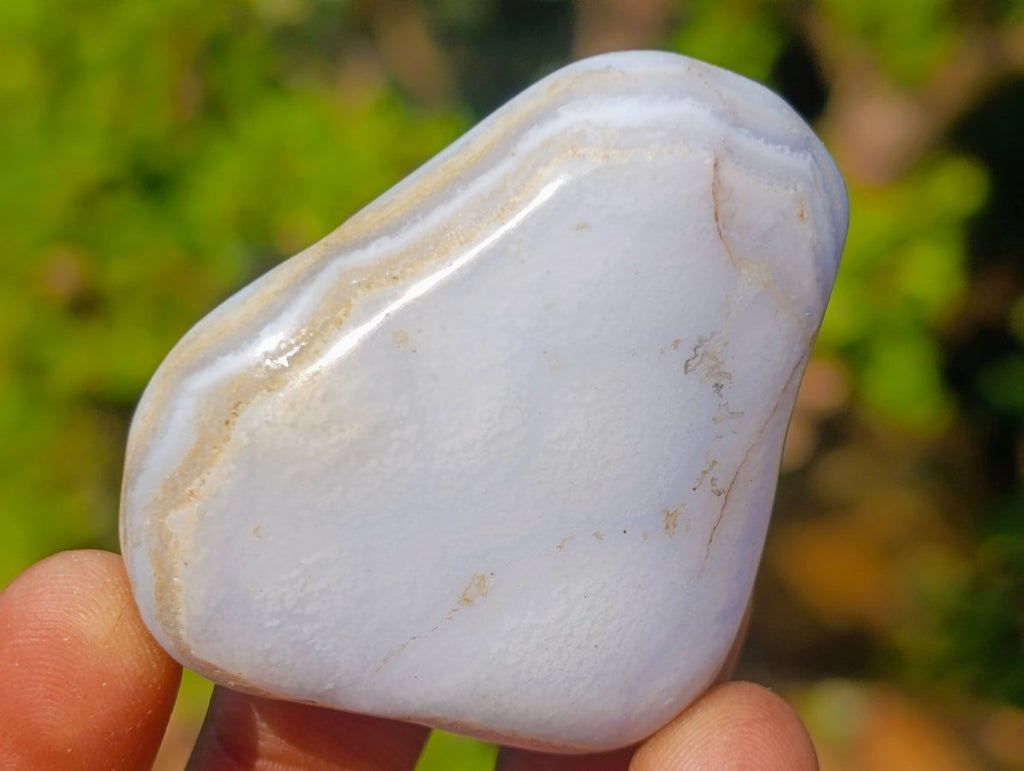 Polished Blue Lace Agate Free Forms x 37 From Nsanje, Malawi - Toprock Gemstones and Minerals 