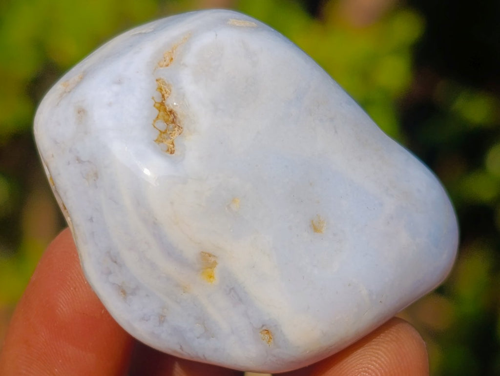 Polished Blue Lace Agate Free Forms x 37 From Nsanje, Malawi - Toprock Gemstones and Minerals 