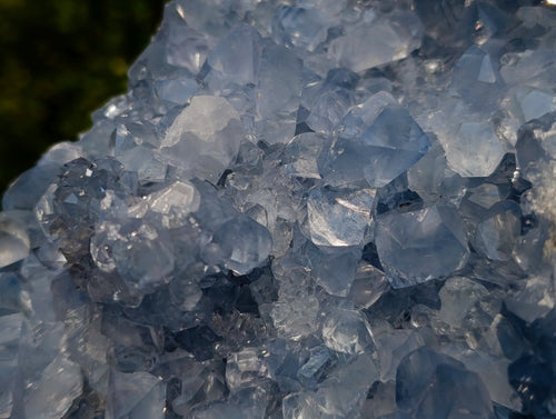 Natural Large Blue Celestite Geode Specimen x 1 From Sakoany, Madagascar - Toprock Gemstones and Minerals 