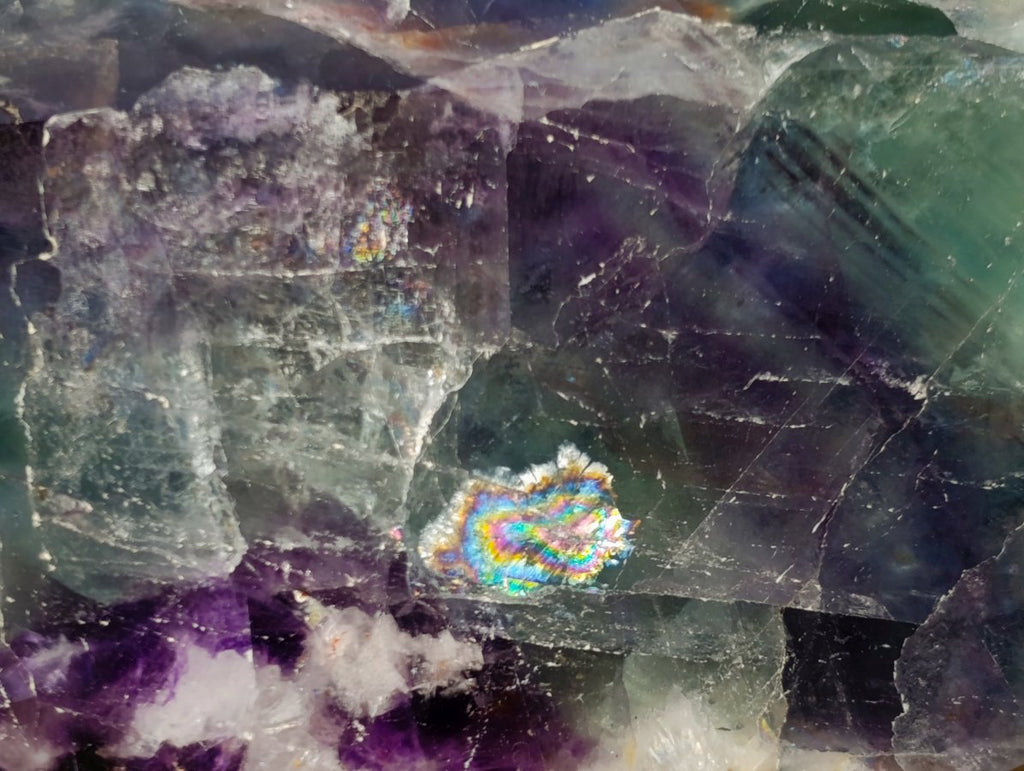 Polished Double Terminated Watermelon Fluorite Crystals x 2 From Uis, Namibia - Toprock Gemstones and Minerals 