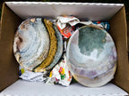 Polished Ocean Jasper Bowls x 2 From Northwest Coast, Madagascar - Toprock Gemstones and Minerals 