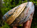 Polished Ocean Jasper Bowls x 2 From Northwest Coast, Madagascar - Toprock Gemstones and Minerals 