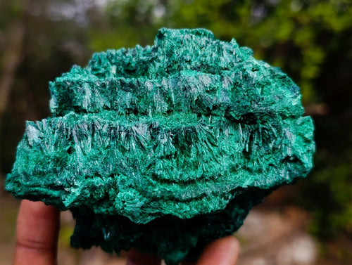 Natural Silky Malachite Specimens x 5 From Kasompe, Congo - Toprock Gemstones and Minerals 