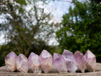 Natural Jacaranda Amethyst Single Crystals x 35 From Mumbwa, Zambia - Toprock Gemstones and Minerals 