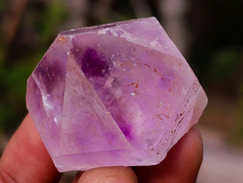 Natural Jacaranda Amethyst Single Crystals x 35 From Mumbwa, Zambia - Toprock Gemstones and Minerals 