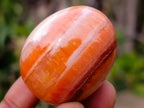 Polished Carnelian Agate Gemstone Eggs x 24 From Madagascar - Toprock Gemstones and Minerals 