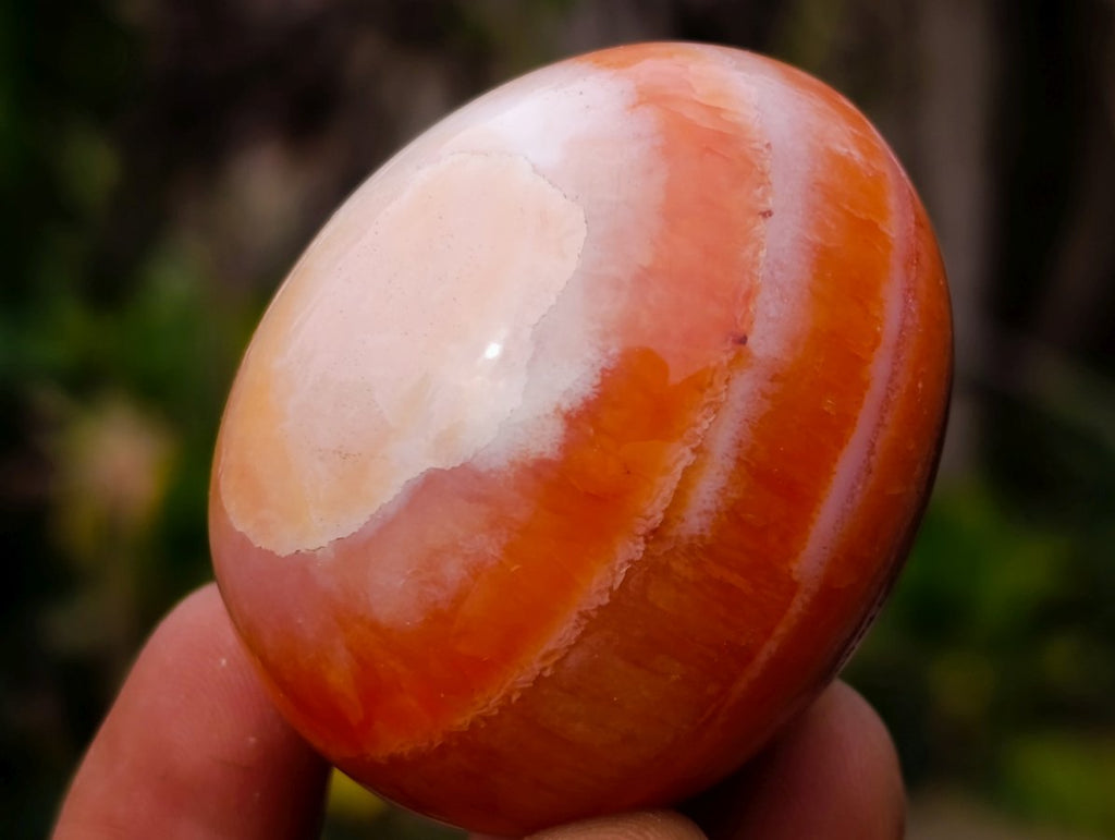 Polished Carnelian Agate Gemstone Eggs x 24 From Madagascar - Toprock Gemstones and Minerals 
