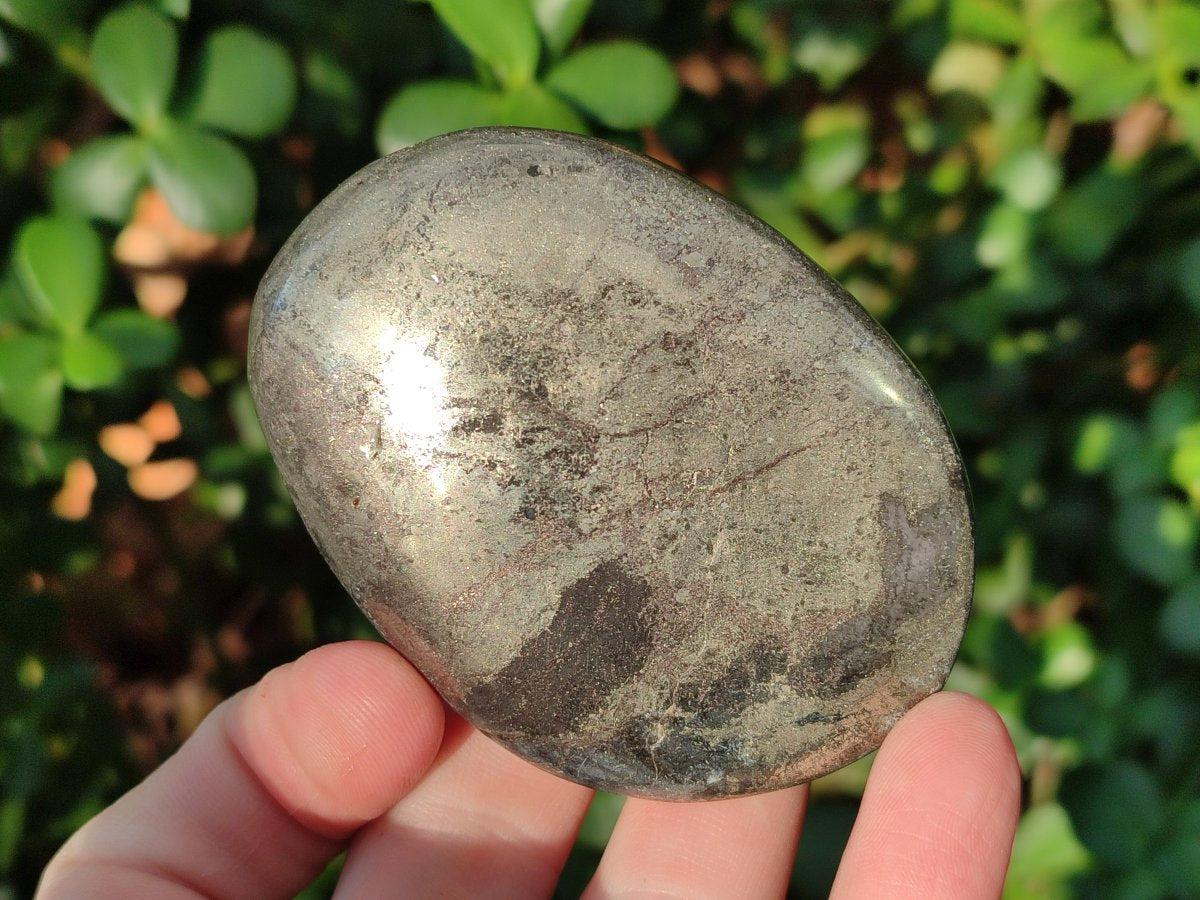 Polished XL Basalt Pharaoh Stone Galets x 6 From Iron Duke Mine, Zimbabwe - Toprock Gemstones and Minerals 