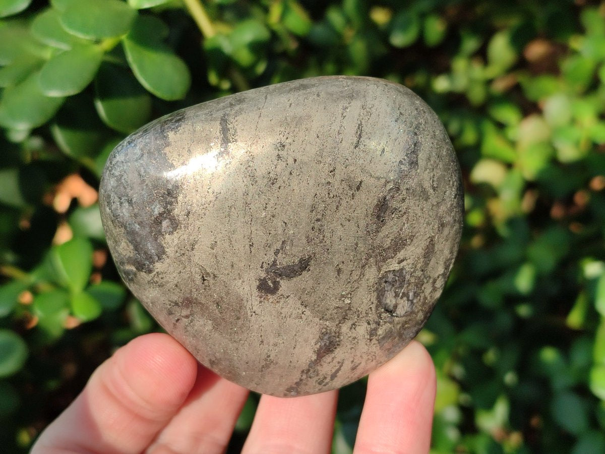 Polished XL Basalt Pharaoh Stone Galets x 6 From Iron Duke Mine, Zimbabwe - Toprock Gemstones and Minerals 