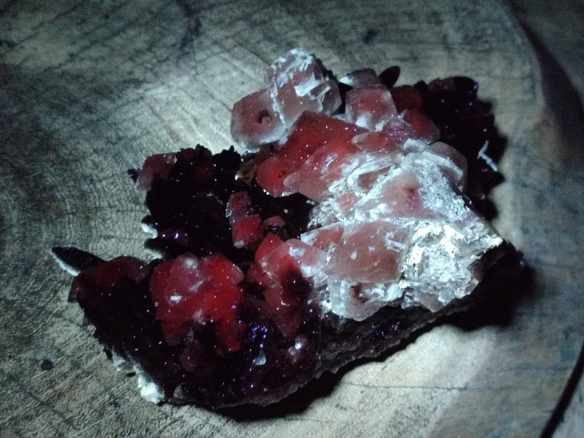 Natural Rhomboherdral and Spearhead Calcite Cluster Specimens x 2 From Albert's Mountain, Lesotho - Toprock Gemstones and Minerals 