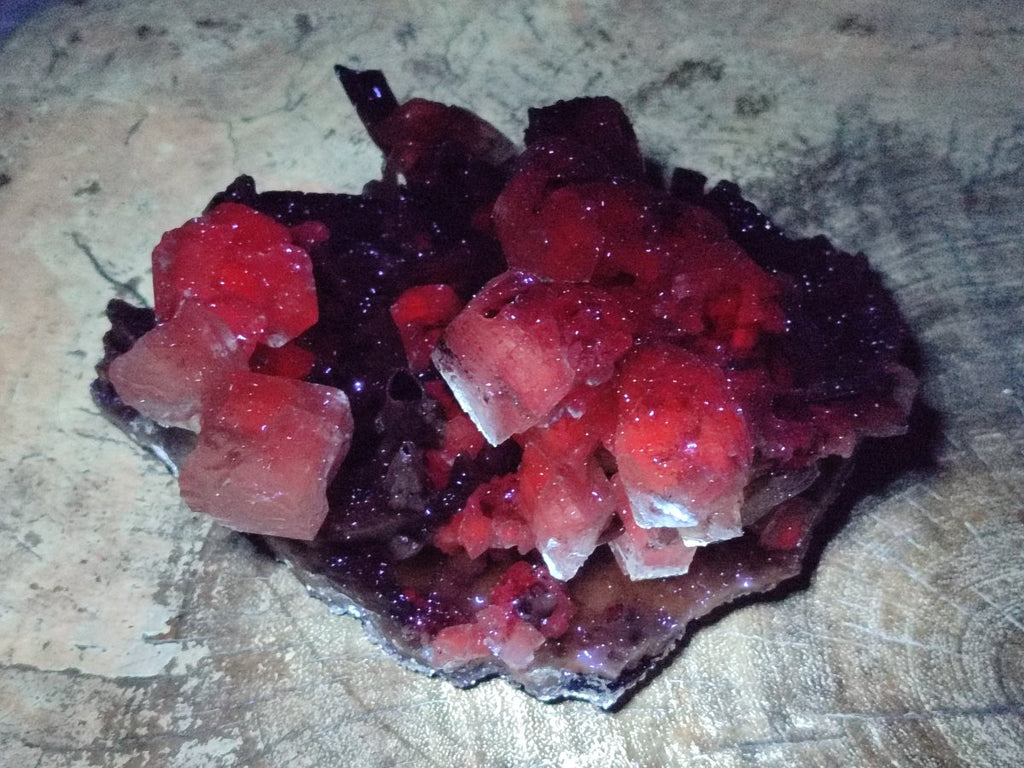 Natural Rhomboherdral and Spearhead Calcite Cluster Specimens x 2 From Albert's Mountain, Lesotho - Toprock Gemstones and Minerals 