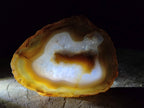 Polished Banded Agate Slices with Natural Edging x 12 From Madagascar - Toprock Gemstones and Minerals 
