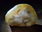 Polished Banded Agate Slices with Natural Edging x 12 From Madagascar - Toprock Gemstones and Minerals 
