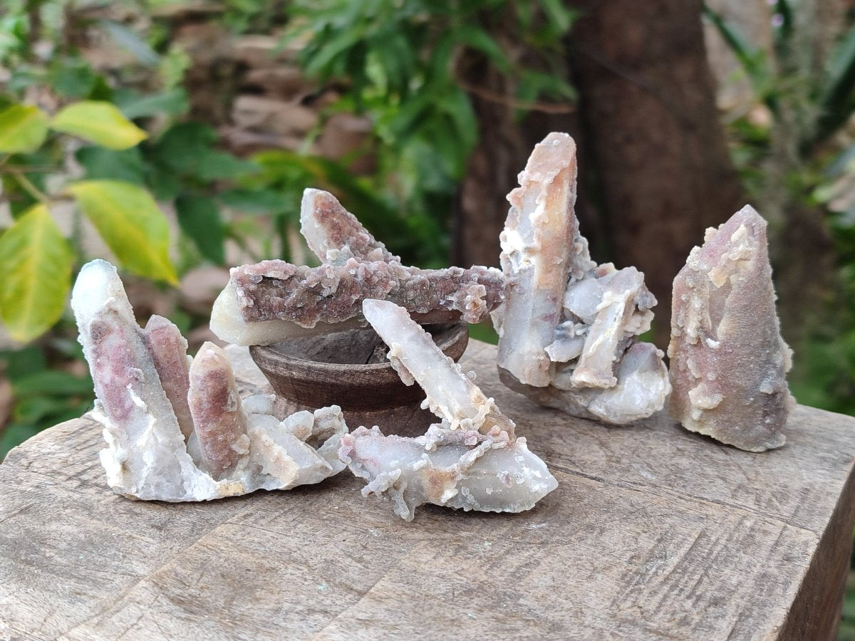Natural Hematoid Fairy Spirit Quartz Crystals x 35 From Boekenhouthoek, South Africa - Toprock Gemstones and Minerals 