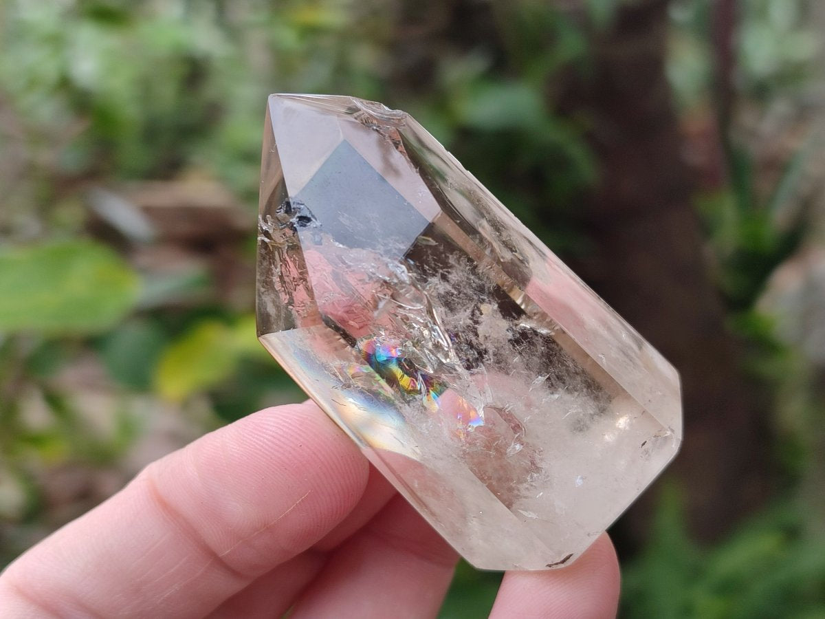 Polished Smokey Quartz Crystals x 12 From Madagascar - Toprock Gemstones and Minerals 
