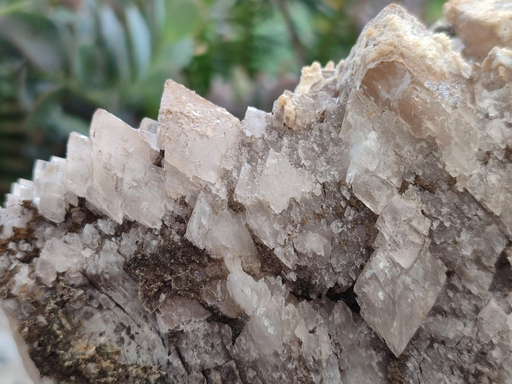 Natural Stacked Rhombohedral Calcite Specimens x 2 From Albert's Mountain, Lesotho - Toprock Gemstones and Minerals 