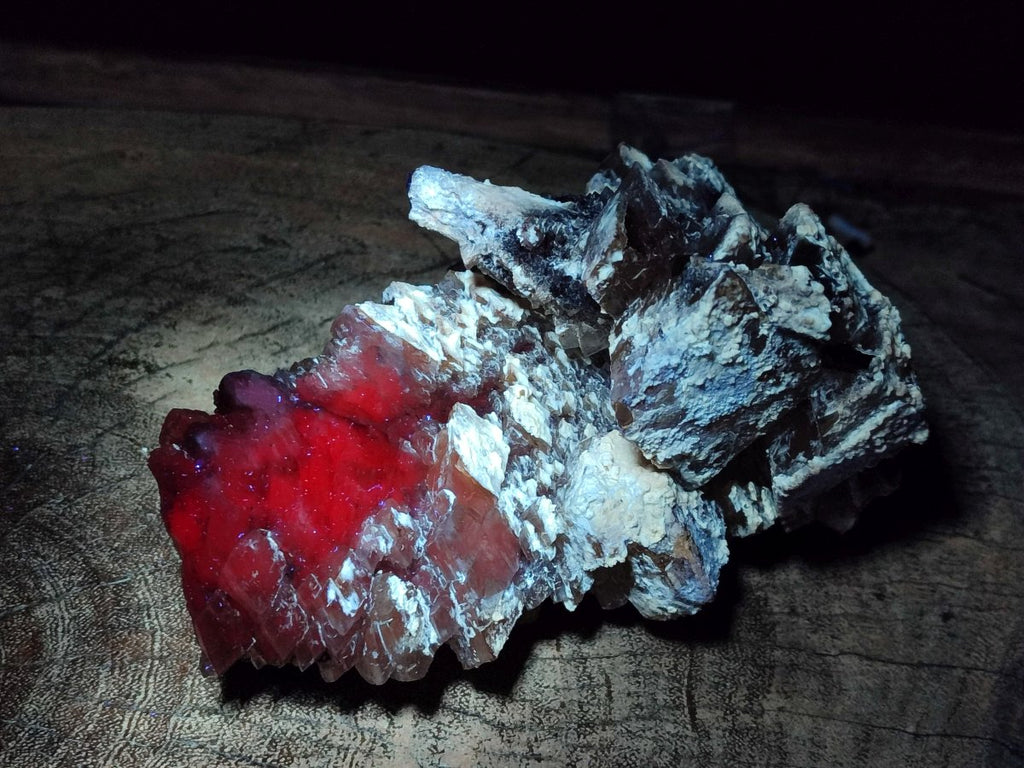 Natural Stacked Rhombohedral Calcite Specimens x 2 From Albert's Mountain, Lesotho - Toprock Gemstones and Minerals 