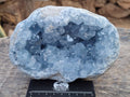 Natural Blue Celestite Geodes x 2 From Sakoany, Madagascar - Toprock Gemstones and Minerals 