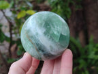 Polished Watermelon Fluorite Spheres x 3 From Uis, Namibia - Toprock Gemstones and Minerals 