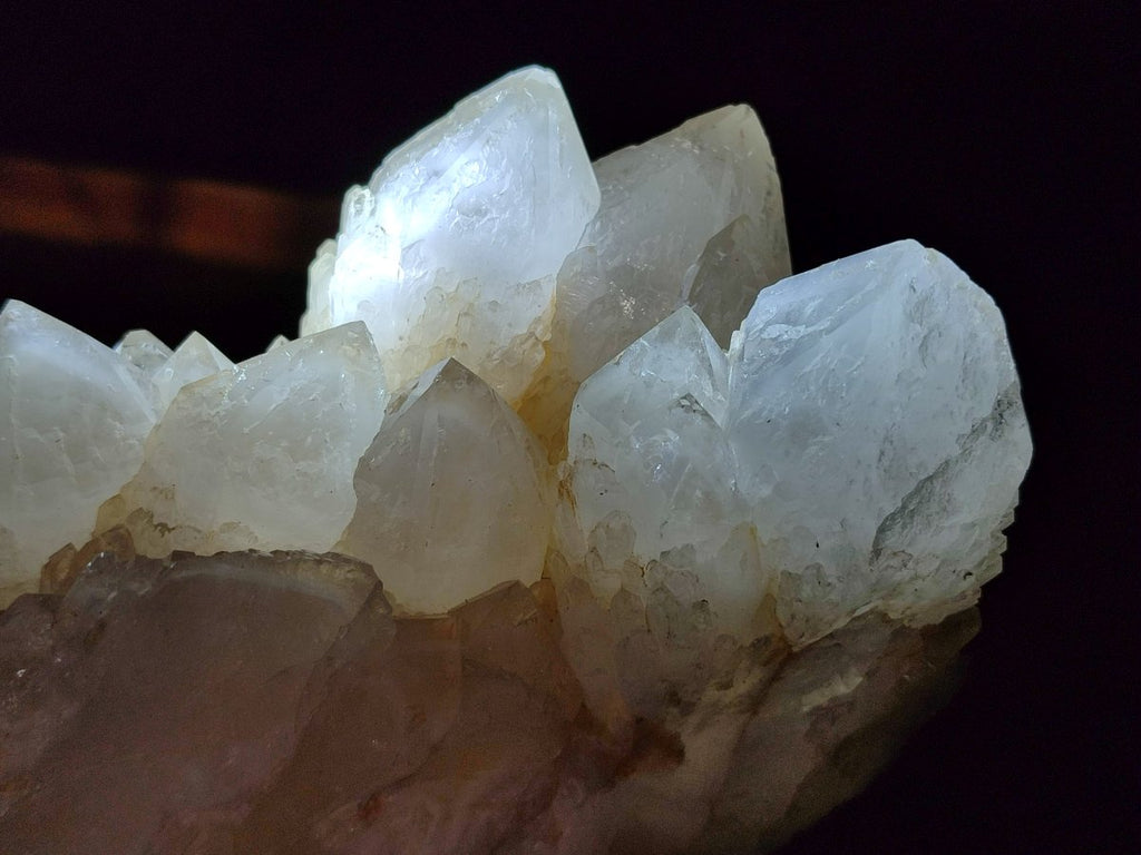 Natural Cascading "Anananas" Candle Quartz Clusters x 3 From Antsirabe, Madagascar - Toprock Gemstones and Minerals 