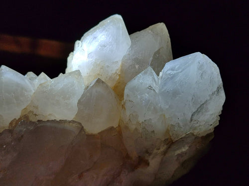 Natural Cascading "Anananas" Candle Quartz Clusters x 3 From Antsirabe, Madagascar - Toprock Gemstones and Minerals 