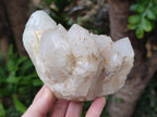 Natural Cascading "Anananas" Candle Quartz Clusters x 3 From Antsirabe, Madagascar - Toprock Gemstones and Minerals 