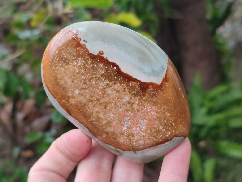 Polished Polychrome Jasper Standing Display Pieces x 3 From NW Coast, Madagascar - Toprock Gemstones and Minerals 