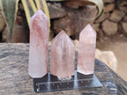 Polished Red Hematoid Quartz Crystals x 12 From Ambatondrazaka, Madagascar - Toprock Gemstones and Minerals 