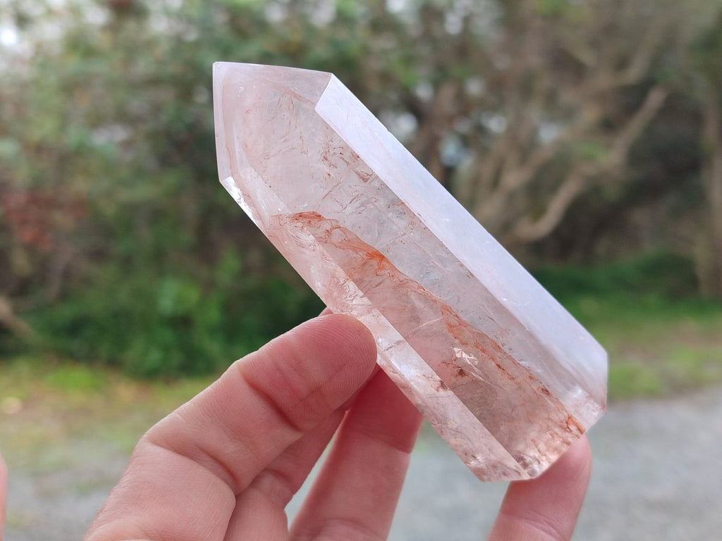 Polished Red Hematoid Quartz Crystals x 12 From Ambatondrazaka, Madagascar - Toprock Gemstones and Minerals 