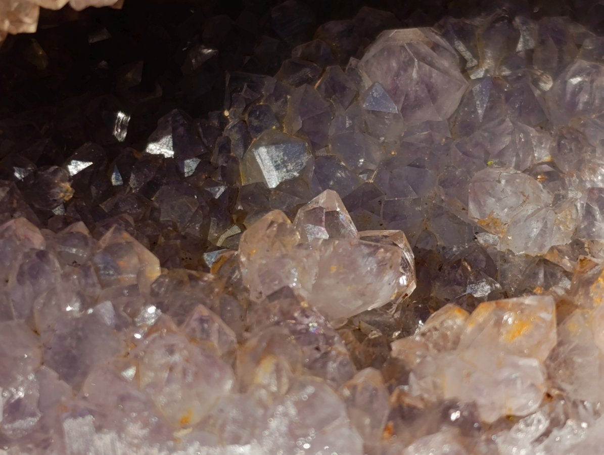 Polished Agate Amethyst Geodes x 3 From Maintirano, Madagascar - Toprock Gemstones and Minerals 