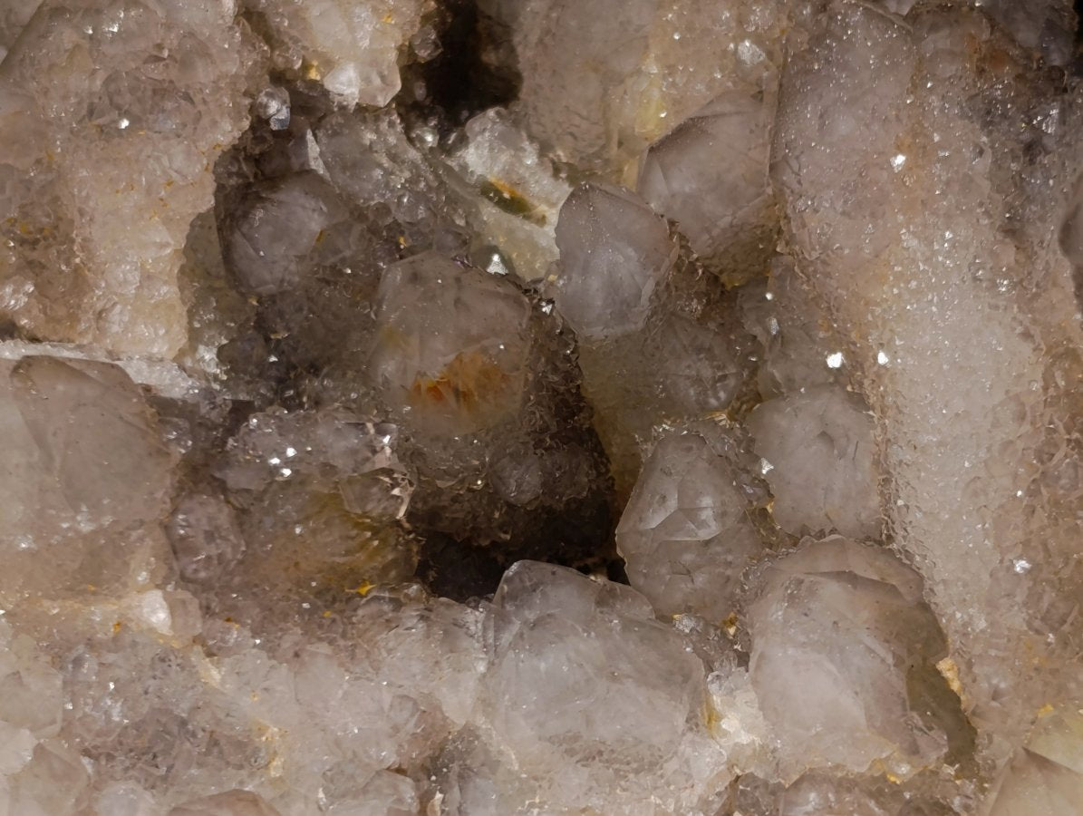 Natural Cabinet Sized Smokey Spirit Quartz Clusters x 2 From Boekenhouthoek, South Africa - Toprock Gemstones and Minerals 