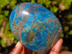 Polished Blue Apatite Standing Display Pieces x 4 From Betroka, Madagascar - Toprock Gemstones and Minerals 