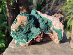 Natural Large Ball Malachite Specimens with Drusy Quartz on Dolomite x 1 From Mindingi Mine, Kambove, Congo - Toprock Gemstones and Minerals 