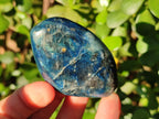Polished Rare Small Dumortierite Standing Display Pieces x 12 From Madagascar - Toprock Gemstones and Minerals 