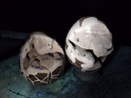 Polished Septerye Sauvage "Dragons Eggs" Geodes x 2 From Mahajanga, Madagascar - Toprock Gemstones and Minerals 
