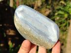 Polished Blue Lace Agate Standing Display Pieces and Free Forms x 6 From Nsanje, Malawi - Toprock Gemstones and Minerals 