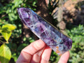 Polished Watermelon Fluorite Display Crystals x 6 From Uis, Namibia - Toprock Gemstones and Minerals 