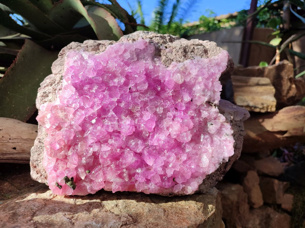 Natural XL Ultra Rare Cobaltion Rhodocalcite Specimen x 1 From Mashamba West, Congo - Toprock Gemstones and Minerals 