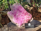 Natural XL Ultra Rare Cobaltion Rhodocalcite Specimen x 1 From Mashamba West, Congo - Toprock Gemstones and Minerals 