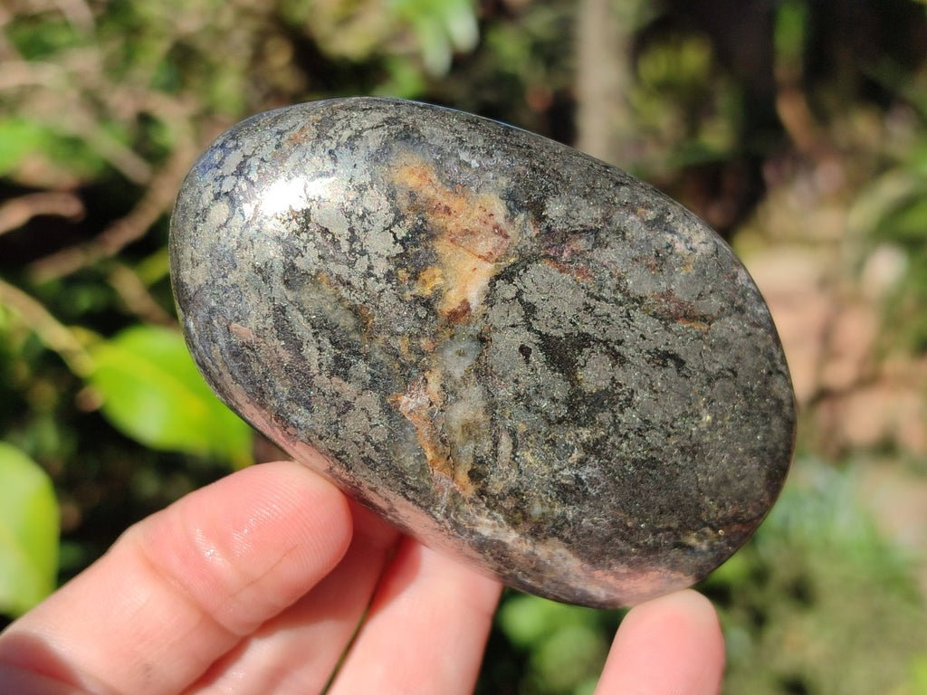Polished Basalt Pharaoh Stone Free Forms x 12 From Iron Duke Mine, Zimbabwe - Toprock Gemstones and Minerals 