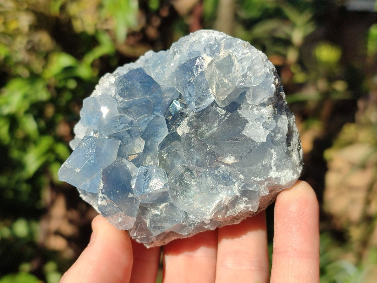 Natural Blue Celestite Specimens x 21 From Sakoany, Madagascar - Toprock Gemstones and Minerals 